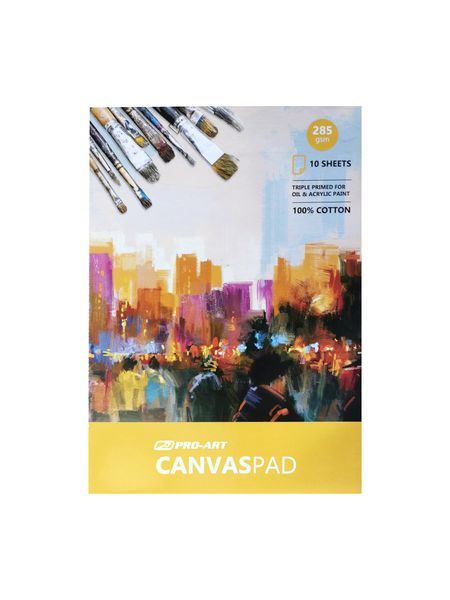 Pro-Art Canvas Pad A4 - 10 Sheets