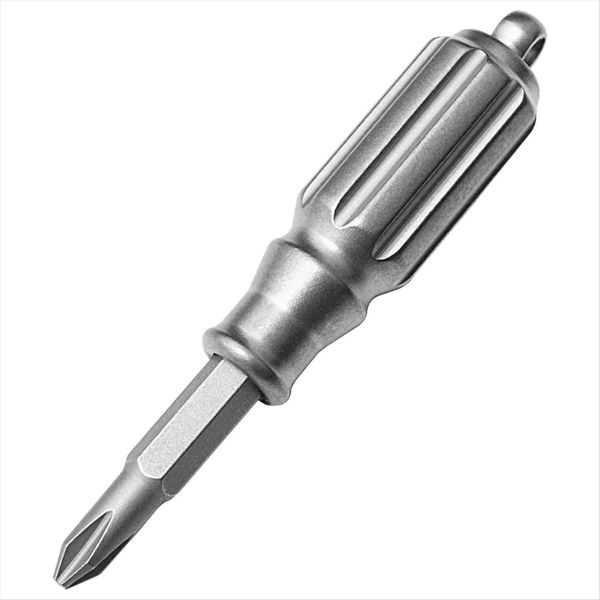Titanium Mini Screwdriver Keychain-Portable&amp;Magnetic Compatible with None
