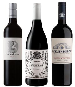 3 Bottle Mixed Case of Cape Blend Red Wines - 750ml