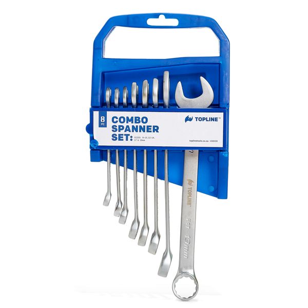 8 Piece Combo Spanner Set - AS8309