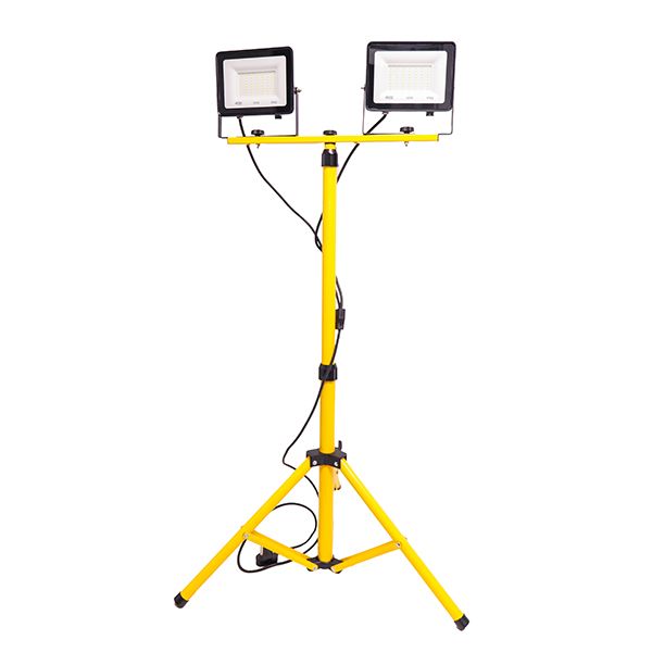 2x20W LED Floodlight +Stand 2000x295mm 6400K Daylight