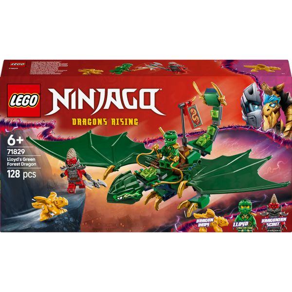 LEGO® NINJAGO® Lloyd’s Green Forest Dragon Toy 71829