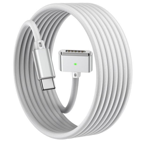USB-C to Magsafe 3 Cable (2 M) White