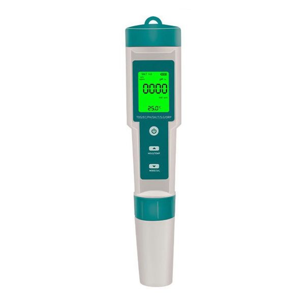 7-in-1 Water Quality Tester, Multifunctional pH EC TDS Test Portable Pen