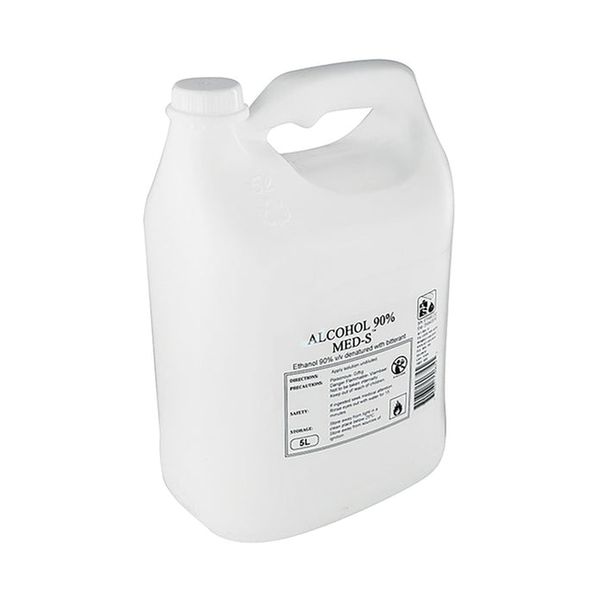Alcohol Disinfectant 90% 5Litres