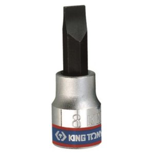 King Tony - Socket - Flat - 3/8 Inch Drive - 8mm x 50mm - 5 Pack