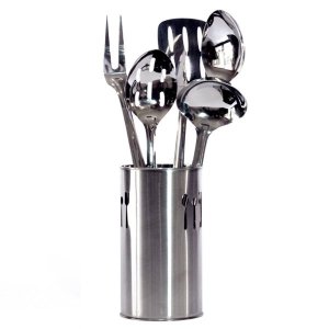 Kitchen Utensil Set 6 Piece Stainless Steel