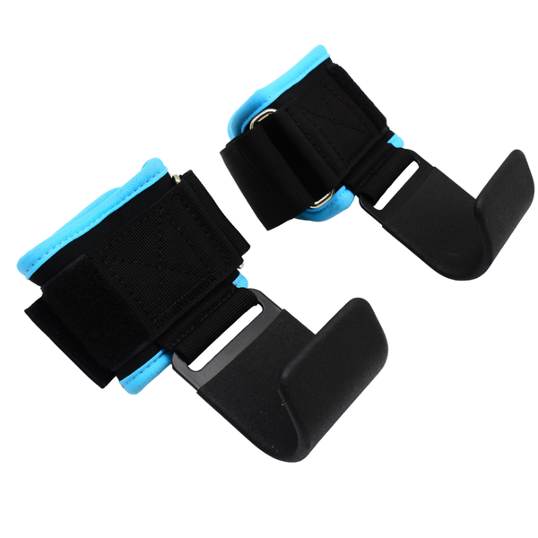 Arfast- Arm Support Wrist Straps with Steelhooks for Weight Lifting-2Pack