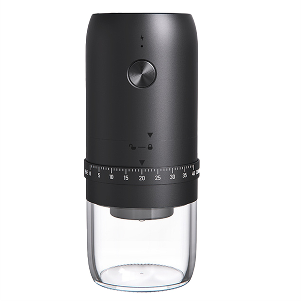 Coffee Grinder Charge Portable Vacation Travel Cafe Grinder Black