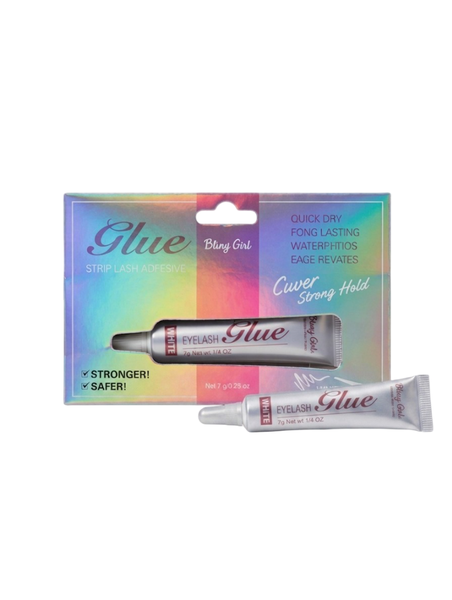 Bling Girl White Eyelash Glue - Strip Lash Adhesive (7g)