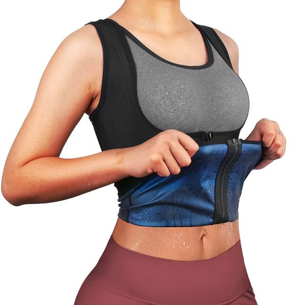 Slimming Sauna Vest Zipper forWomen
