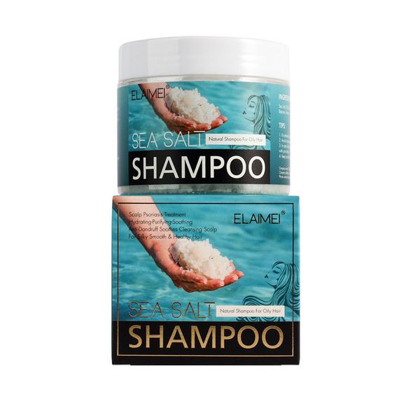 Sea Salt Shampoo-Deep Cleansing &amp; Degreasing-Scalp Treatment-Soft &amp; Shiny