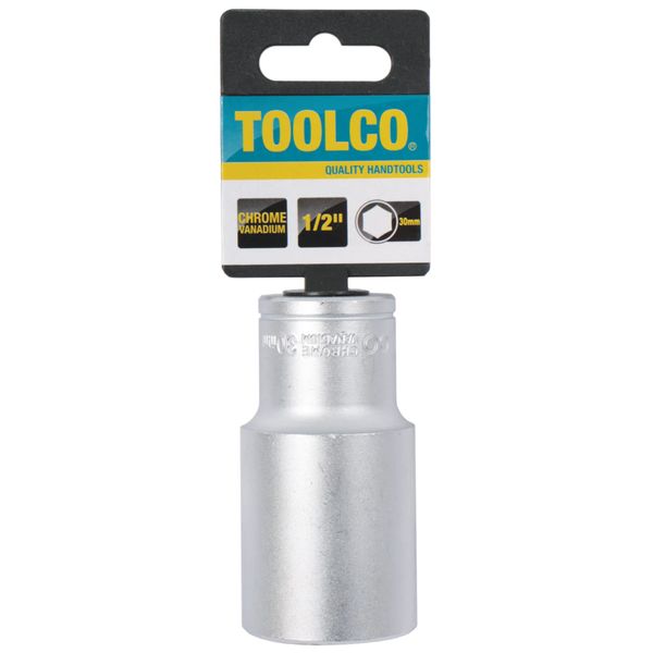 Toolco Tube Socket - 1/2 Inch Drive (30mm x 76mm Long)