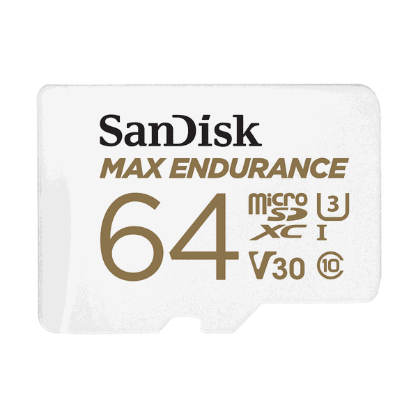 SanDisk Max Endurance 64GB MicroSDXC Class 10 Memory Card
