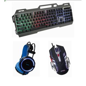 Jedel CP-02 Guardian Elite 3 in 1 RGB Gaming Kit (Keyboard, Mouse, Headset)