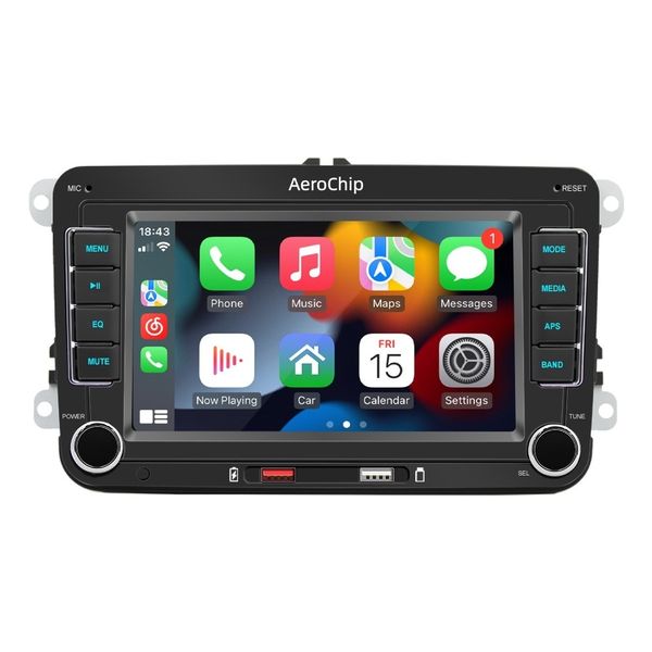 7 Inch VW-Specific Car MP5 Player - Wireless CarPlay/Android Auto