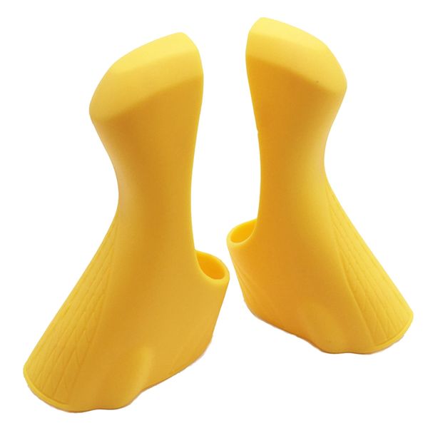 Road Bike Anti-Slip Hand Gear for ST-4700 ST-58000 ST-6800 Yellow