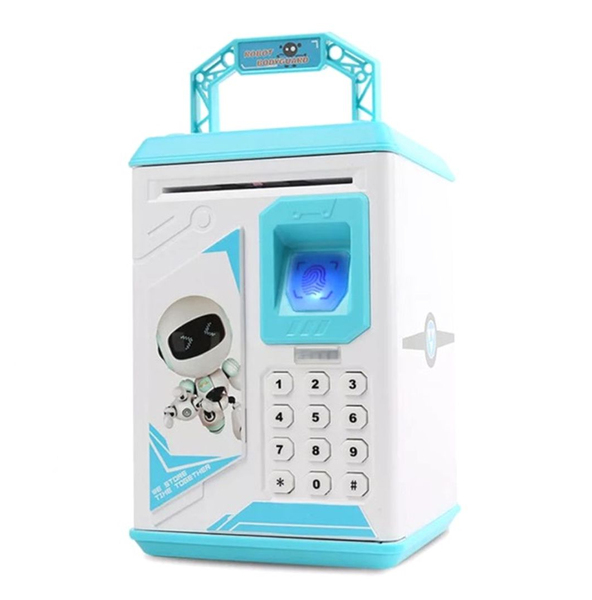 Money Bank for Kids, Kids ATM with Password &amp; Finger Print