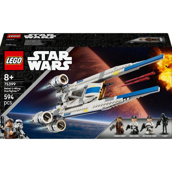 LEGO® Star Wars: Andor™ Rebel U-Wing Starfighter™ Buildable Vehicle Model 75399