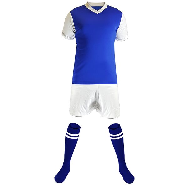 Everton Soccer Kit Team Football Kit Soccer Jerseys Shorts &amp; Socks 14 Pack