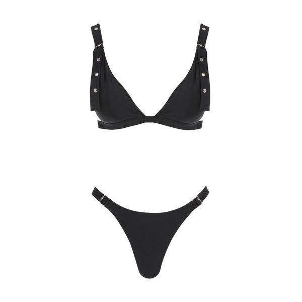 Barely A Lockdown Bikini Black