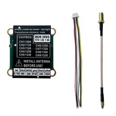 1.2G 1.3G 3W VTX FPV Transmitter PAL/NTSC for RC DIY Drone