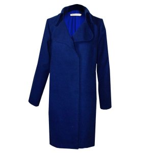 Nucleus Town Coat in Royal Blue
