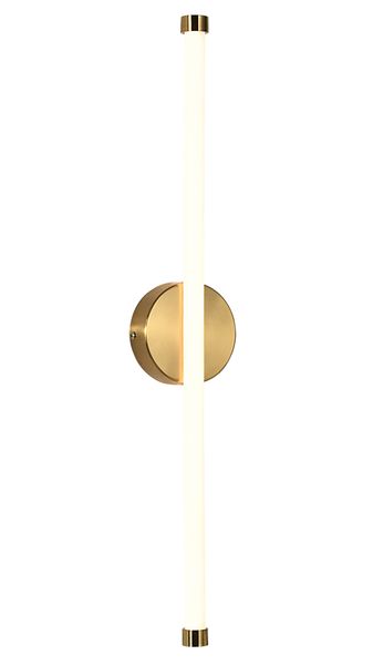 Bright Star 12 Watt LED Bathroom Mirror Light - Gold or Black - 600mm