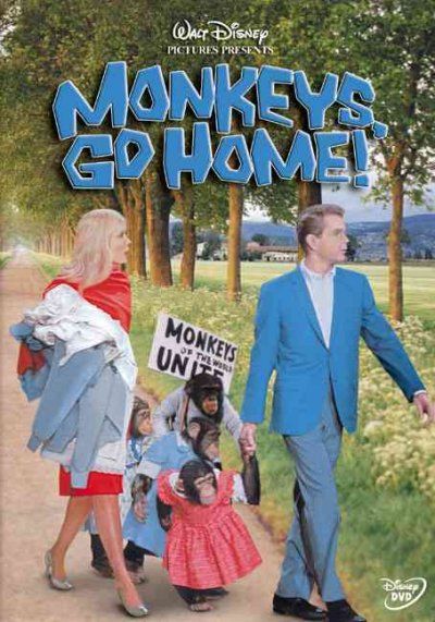 Monkeys Go Home - (Region 1 Import DVD)