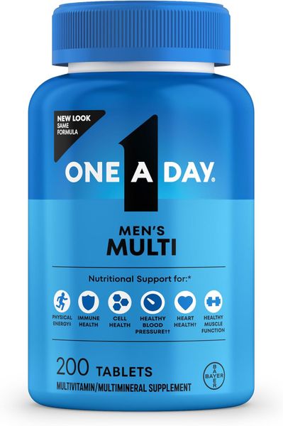 One A Day Multivitamin for Men, 200 Count