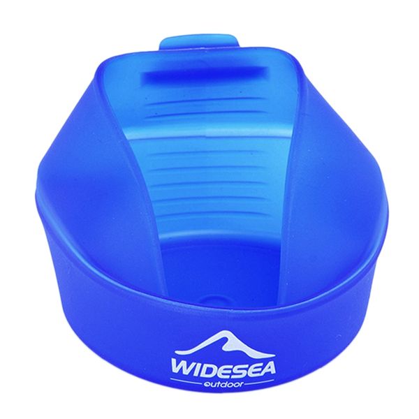 Widesea Camping 250Ml Tpe Folding Cup Outdoor Pocket Tableware Hiking