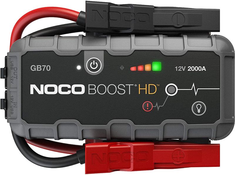 NOCO Boost HD Jump Starter, GB70, 2000 A, 12 V