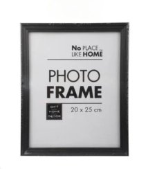 Slim Black 20x25 cm Frame - Stylish Portrait &amp; Landscape Showcase