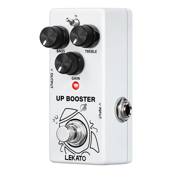 LEKATO Analog Clean Overdrive Boost Guitar Effect Pedal True Bypass