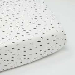little acorn | Sprinkles Cot Fitted Sheet (66x132cm)