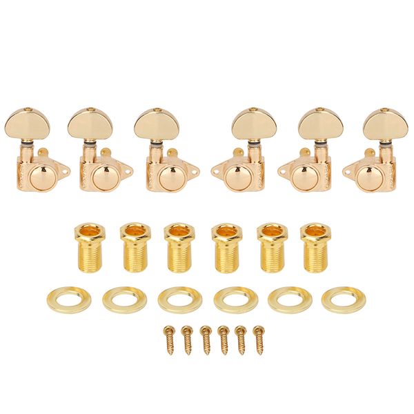 6 Sets Gold Plated Guitar Tuning Keys