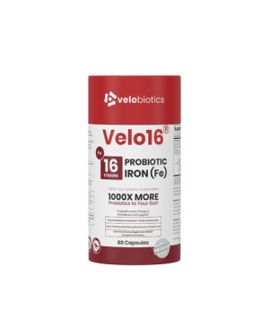 Velo16 Probiotics Iron(Fe) Capsules - 60s