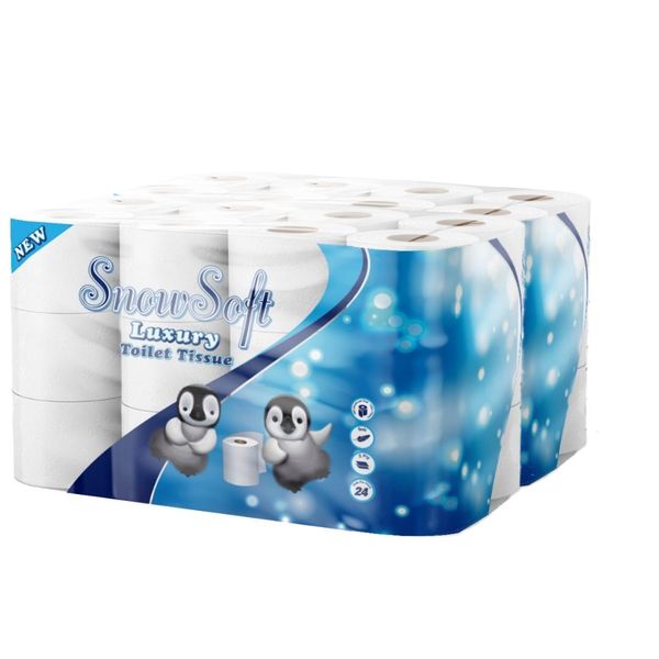 Snowsoft 2 Ply Toilet Tissue Pack of 48