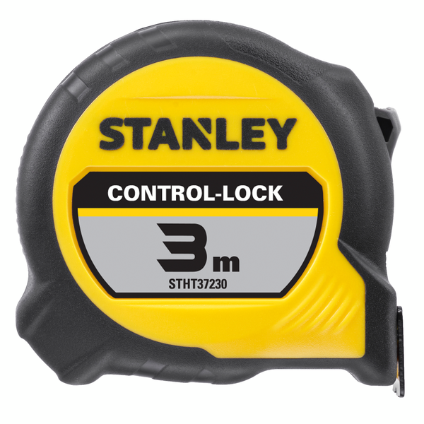 Stanley Control Lock 3m 19mm Wide Tape Measure