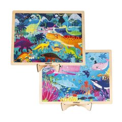 iKids Mideer Puzzle with Wooden Frame Set
