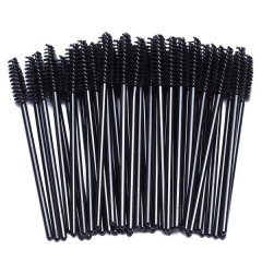 50 Pieces Disposable Eyelash Mascara Applicator Wand