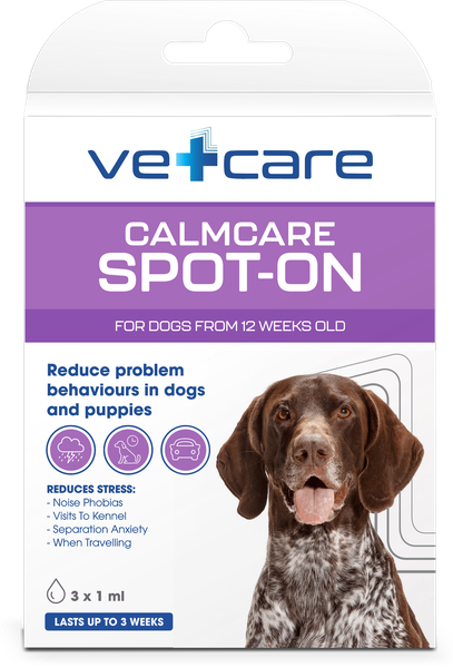 Vetcare Calmcare Spot On for Dogs &amp; Puppies 3 x 1ml