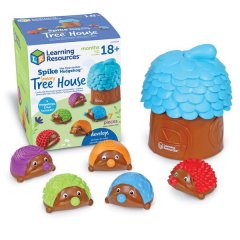 Learning Resources - Spike the Fine Motor Hedgehog Sensory Tree House Toy