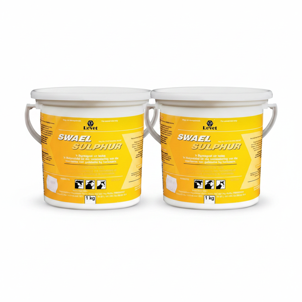 Revet 1 kg Swael Sulphur Pet Health Supplement for Wellness - 2 Pack