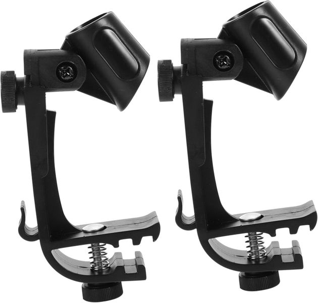 Adjustable Shock Drum Mic Clip Swivel Design for Drums &amp; Percussion Instru