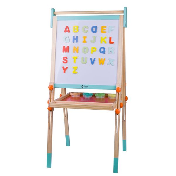 Classic World - Multi-Functional Wooden Art Easel for Kids