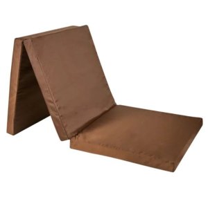 BushBaby 195cm Single Camping Folding Foam Mattress Portable 195x64x6cm