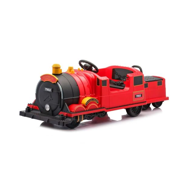 Kids Ride-On Train - 12V Electric Multi-Feature