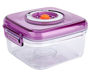 720ml Kitchen Cooking Refrigerator With Air Pump For Food Storage Silicone