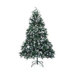 The Range Faux Tree With Pine Cones And flocked Tips D.I.Y